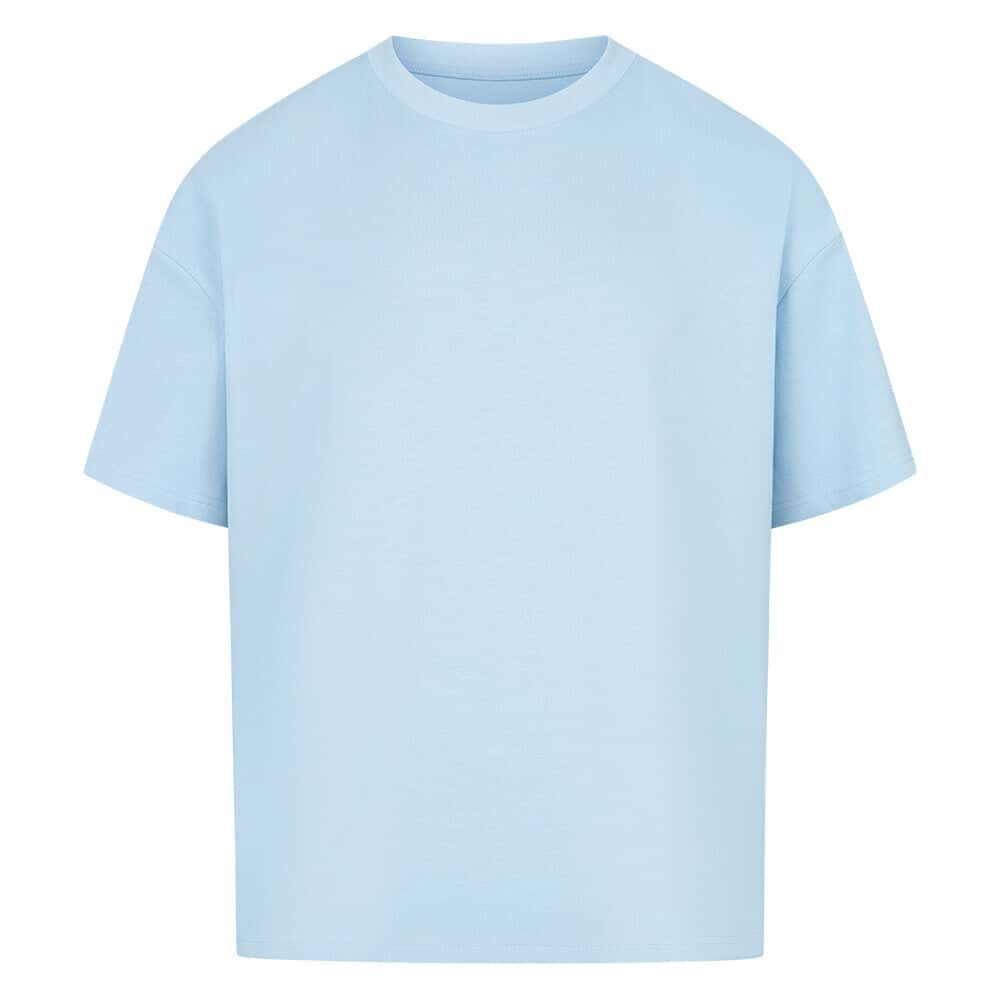 Oversized Shirt (Ohne Druck) Baby Blue