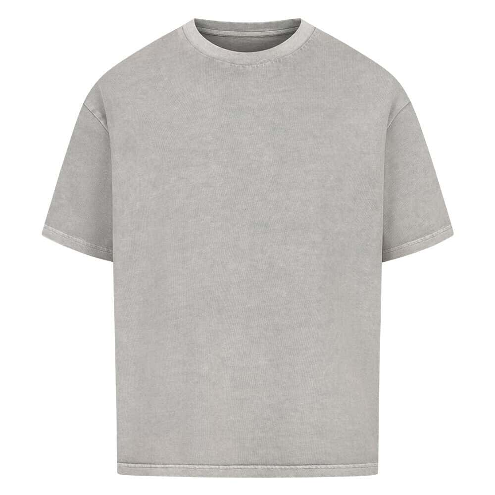 Oversized Shirt (Ohne Druck) Washed Grey