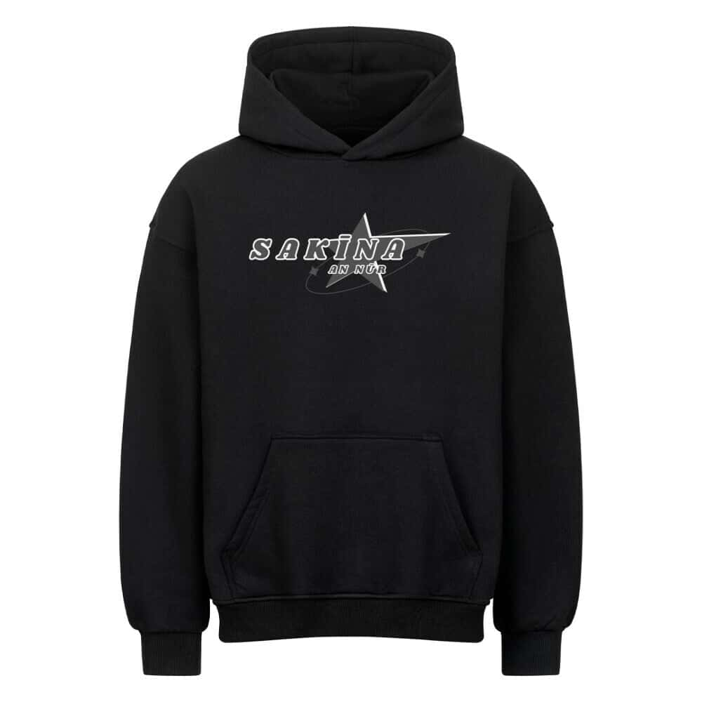 Sakīna - Oversized Hoodie Black