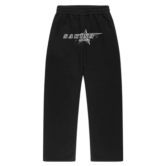 Sakīna - Oversized Sweatpants Black