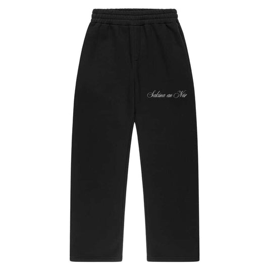 Sakīna - Oversized Sweatpants Black