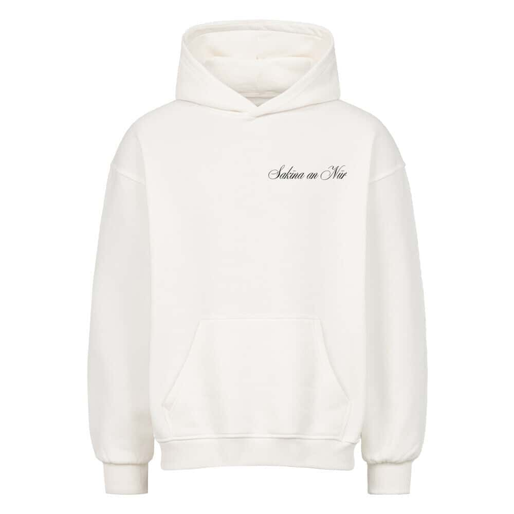 Sakīna - Oversized Hoodie White