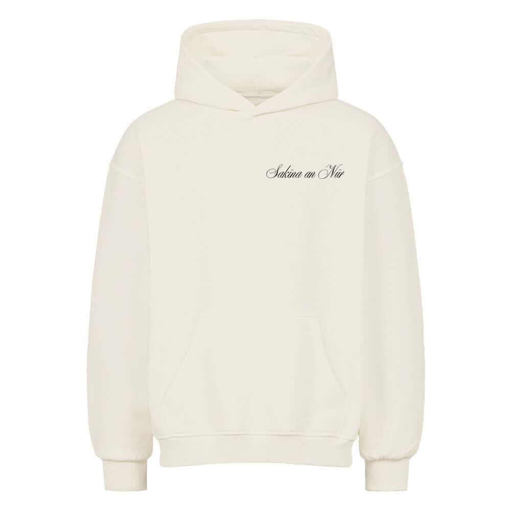 Sakīna - Oversized Hoodie Natural Raw